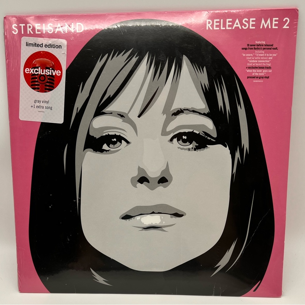 NWT Limited Edition Barbra Streisand Release Me 2 Vinyl